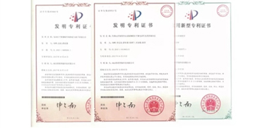 Multiple patent certificates